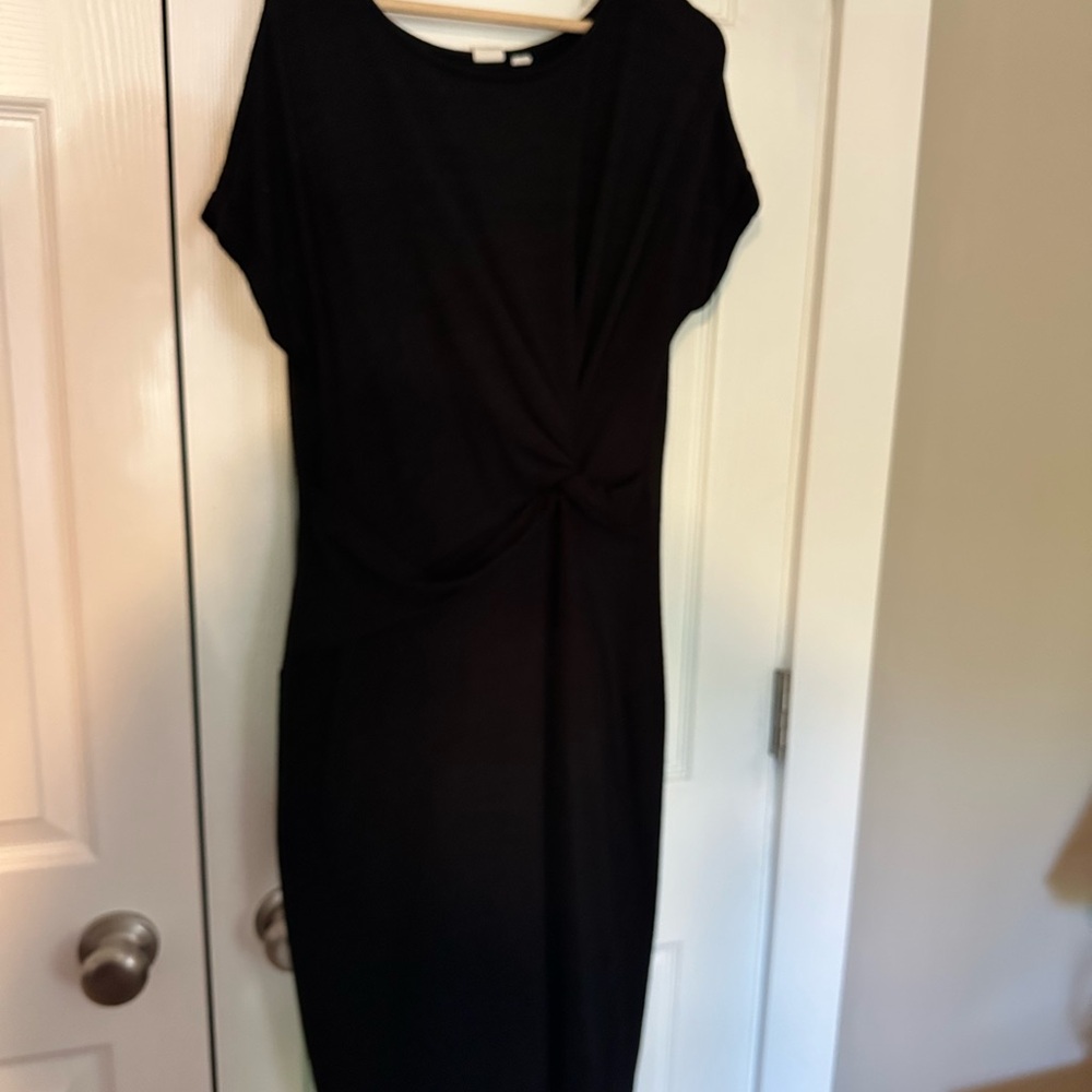 GAP Black Midi Dress